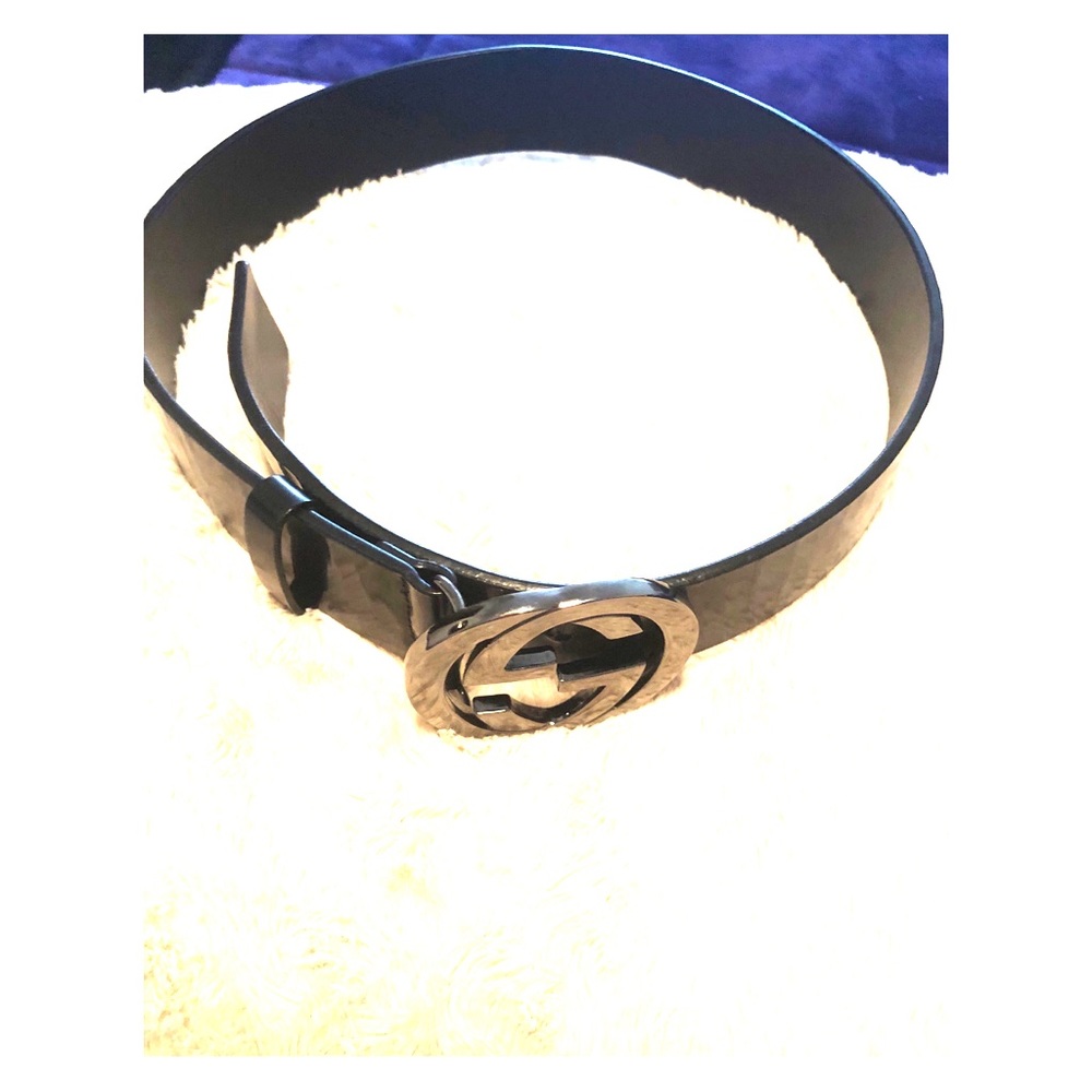 🖤 AUTHENTIC GUCCI BELT INTERLOCKING G BUCKLE 🖤